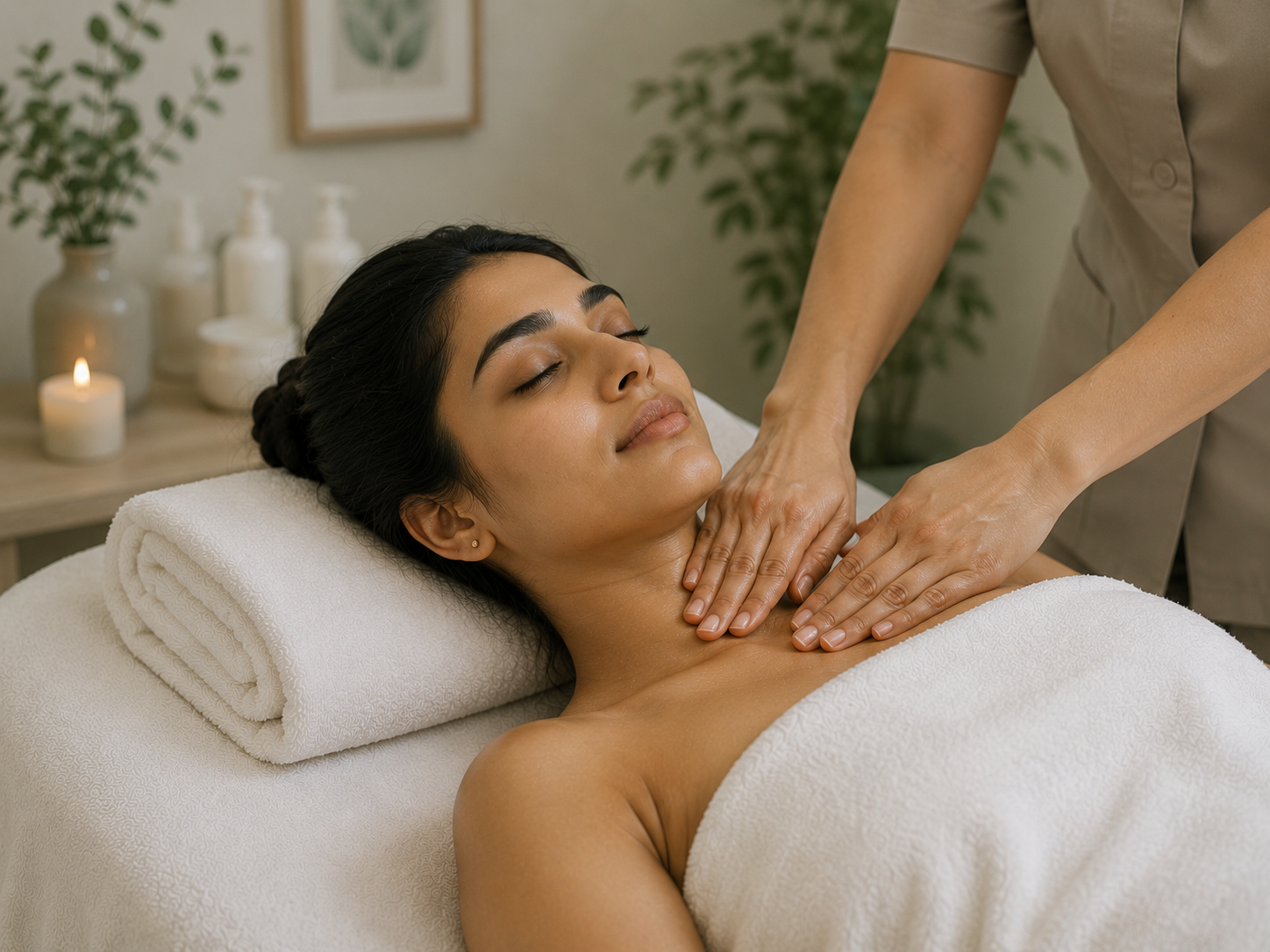 Lymphatic drainage massage